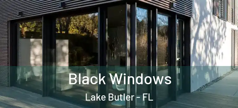 Black Windows Lake Butler - FL