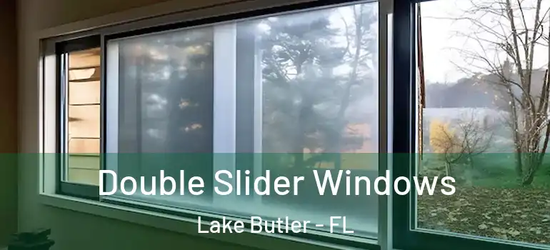 Double Slider Windows Lake Butler - FL
