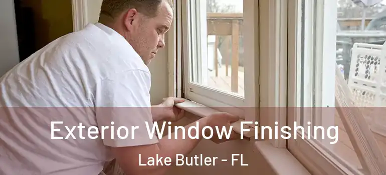 Exterior Window Finishing Lake Butler - FL
