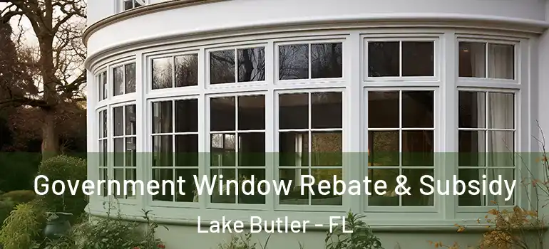 Government Window Rebate & Subsidy Lake Butler - FL