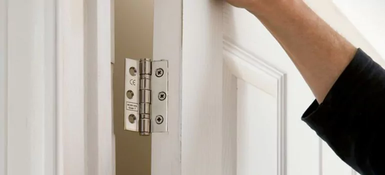 Bathroom Stall Door Hinge Repair in Lake Butler, FL