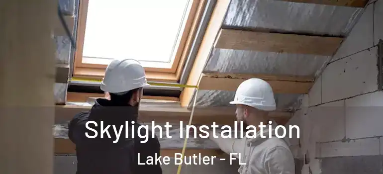 Skylight Installation Lake Butler - FL
