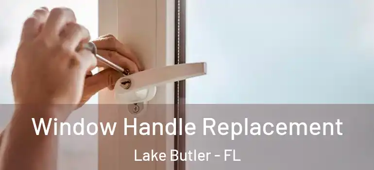 Window Handle Replacement Lake Butler - FL